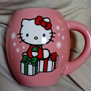 2013 Holiday Hello Kitty Pink Mug